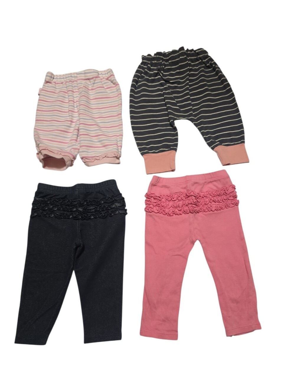 Bundle Lot Baby Girls Pants Sizes 3/6/9 Months - Picture 3 of 4